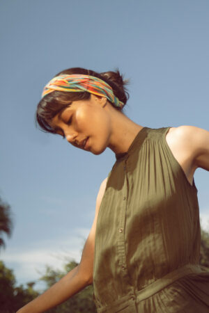 Boho Braid Angora Print