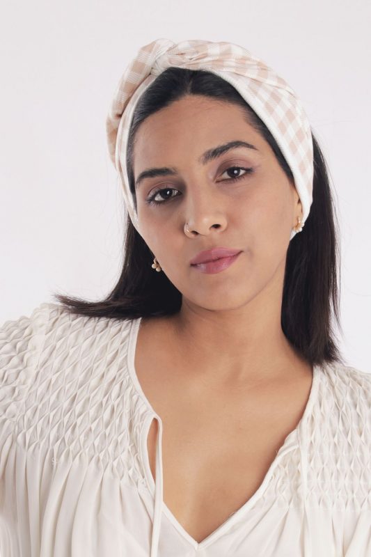Open Turban Vichy
