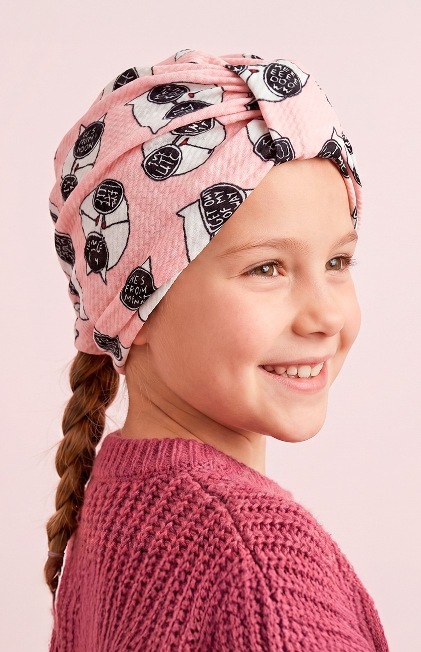 Turban Head Print Kids